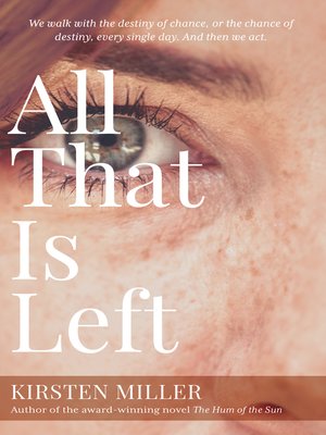 cover image of All That is Left